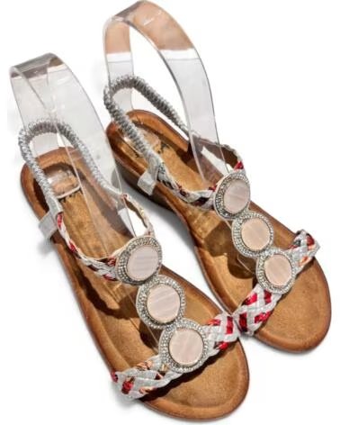 TIMBOS SANDALIA CUNA COMODA 133458 PLATEADO