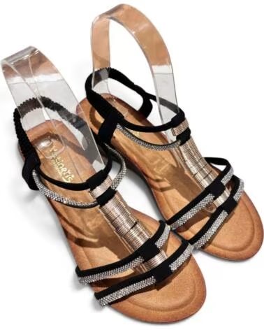 TIMBOS SANDALIA CUNA COMODA 133461 NEGRO