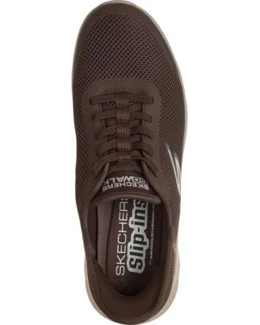 SKECHERS GO WALK FLEX - HANDS UP MARRON