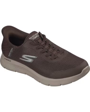 SKECHERS GO WALK FLEX - HANDS UP MARRON