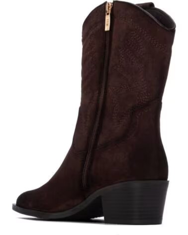 XTI BOTINES CAMPEROS DE MUJER 144307 MARRÓN MARRON