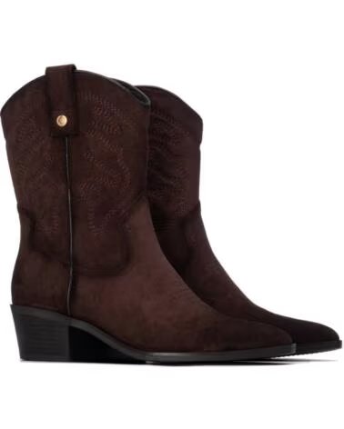 XTI BOTINES CAMPEROS DE MUJER 144307 MARRÓN MARRON