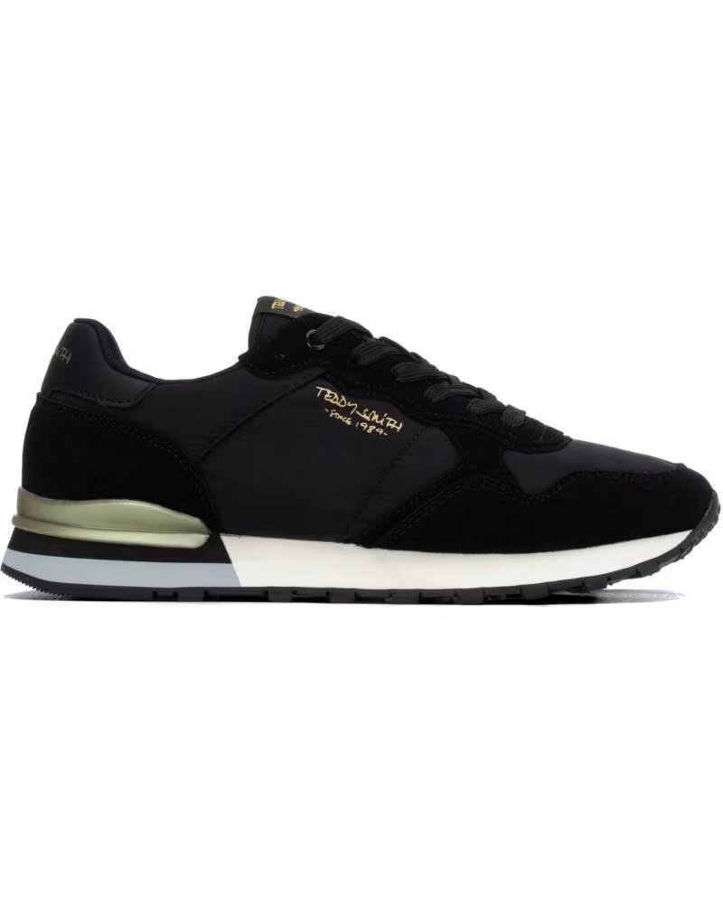 TEDDY SMITH ZAPATILLAS CASUAL 121014 NEGRO