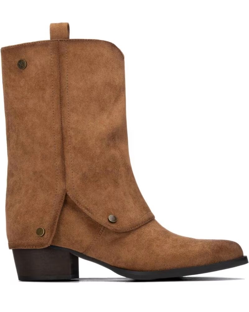 XTI 146478 BOTAS ESTILO CAMPERO EN COLOR CAMEL PARA MUJER