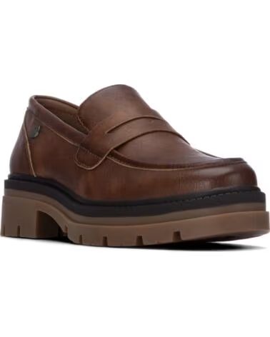 REFRESH MOCASINES DE PLATAFORMA TRACK EN COLOR CAMEL