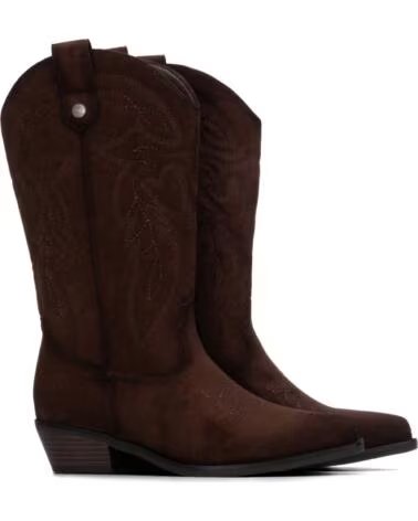 REFRESH BOTAS ALTAS ESTILO COWBOY 176295 EN COLOR MARRÓN MARRON