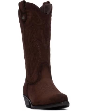 REFRESH BOTAS ALTAS ESTILO COWBOY 176295 EN COLOR MARRÓN MARRON