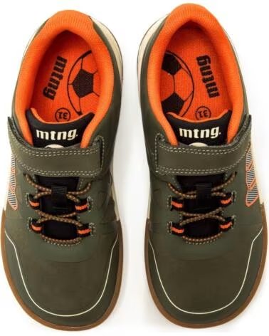 MTNG 49012 ZAPATILLAS DEPORTIVAS NIÑO VELCRO BAREFOOT VERDE