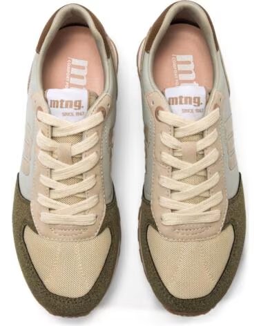 MTNG MUSTANG 60021 ZAPATILLAS BEIGE-VERD-KAKI 61195 PARA MUJER - 41 C