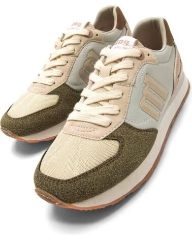 MTNG MUSTANG 60021 ZAPATILLAS BEIGE-VERD-KAKI 61195 PARA MUJER - 41 C