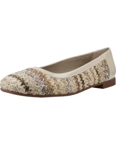 PITILLOS BAILARINAS MUJER MODELO 11143P BEIS CREMA