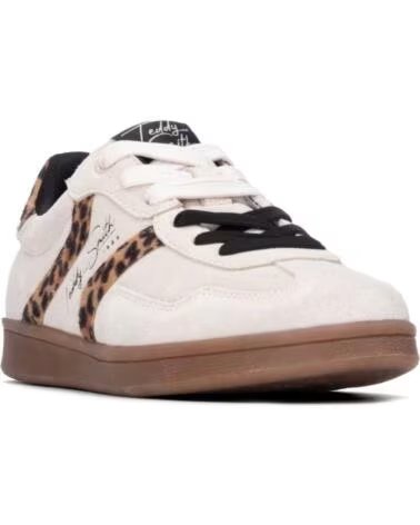 TEDDY SMITH ZAPATILLAS 121113 BEIGE LEOPARDO