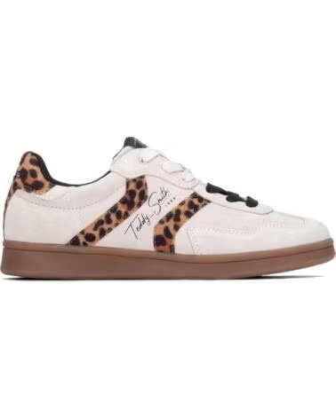 TEDDY SMITH ZAPATILLAS 121113 BEIGE LEOPARDO