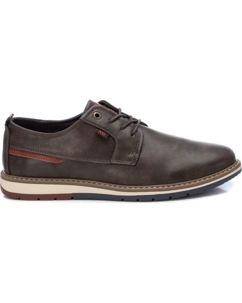 XTI ZAPATOS CASUALES DE CORDONES 142111 MARRON