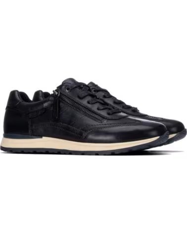 CARMELA 164208 DEPORTIVAS DE PIEL NEGRAS NAVY