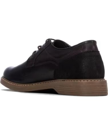 CARMELA ZAPATOS DE PIEL MARRONES CON CORDONES MODELO 164196 MARRON
