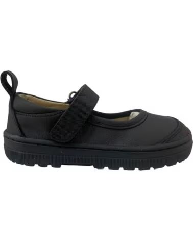 CRIOS HADAS ZAPATOS DE PIEL NEGROS PARA NIÑOS NEGRO