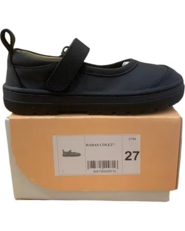 CRIOS HADAS ZAPATOS DE PIEL NEGROS PARA NIÑOS NEGRO
