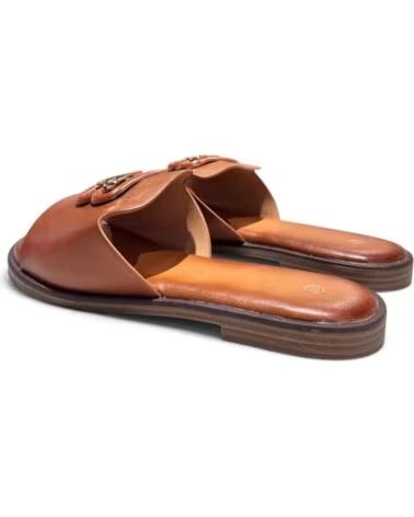 TIMBOS ZUECO PLANO MUJER CAMEL 133444 MARRóN