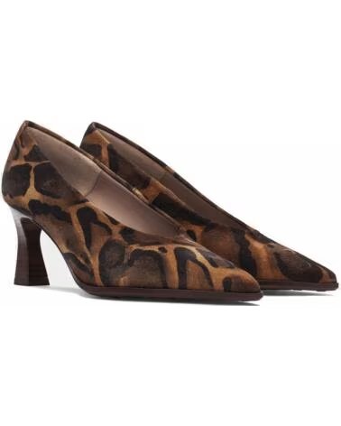 HISPANITAS ZAPATOS CON TACÓN HI264915 JIRAFA ESPRESSOC004