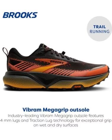 BROOKS ZAPATILLAS DE TRAIL CASCADIA 20 HOMBRE NEGRO