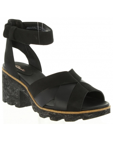 Sandálias de Mulher CLARKS 26132197 RENE BLACK COMBI