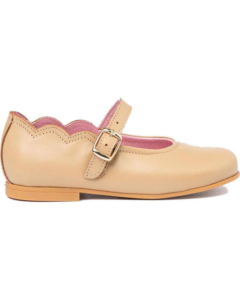 Bailarinas per Bambina ANGELITOS FRANCESITA PIEL 1103 CAMEL