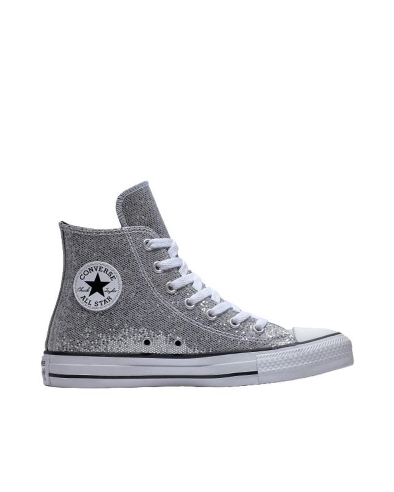 Converse hombre store plata