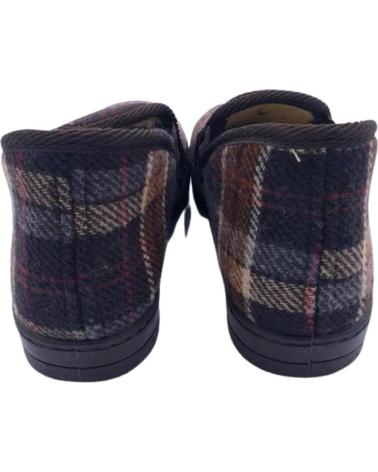 Calzado de casa JAVER  de Hombre ZAPATILLAS 102 POSTIGO  4548  MARRON