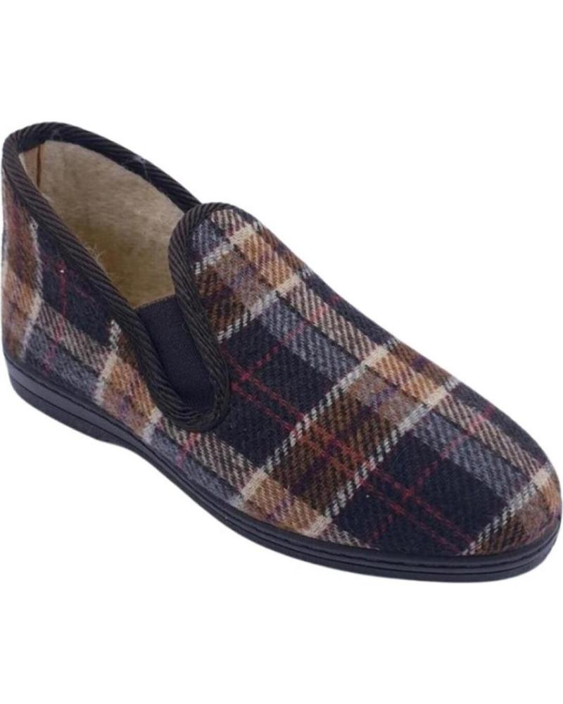 Calzado de casa JAVER  de Hombre ZAPATILLAS 102 POSTIGO  4548  MARRON