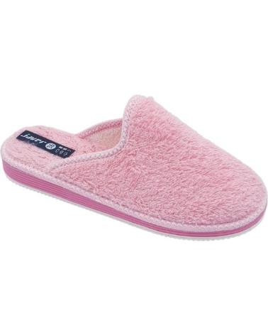 Calzado de casa JAVER  de Mujer ZAPATILLAS PRIMAVERA- VERANO RIZO VARIOS 26416  ROSA