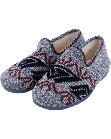 Calzado de casa de Hombre NORTEÑAS ZAPATILLAS OTONO INVIERNO NORTENAS VARIOS 66-440 GRIS