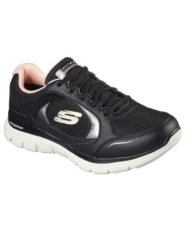 Zapatillas deporte de Mujer SKECHERS DEPORTIVO MUJER FLEX APPEAL 4 0  ROSA 149299 NEGRO