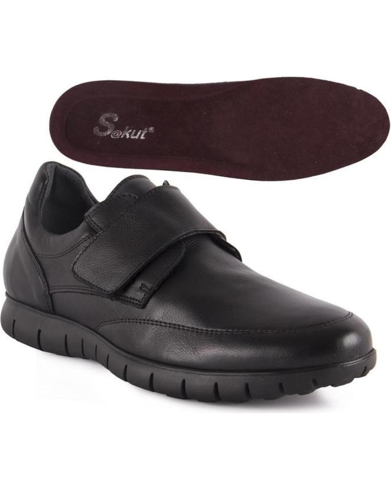 Shoes De Hombre CHAMBY ZAPATOS PRIMAVERA VERANO E3208M NEGRO
