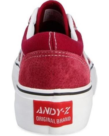 Woman sports shoes ANDY-Z DEPORTIVOS PLATAFORMA ANDY Z NEGRO AW0227  BURDEOS