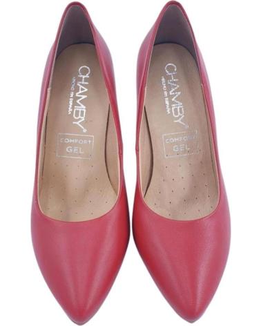Zapatos de tacón CHAMBY  pour Femme ZAPATOS SALON VARIOS 4330  ROJO
