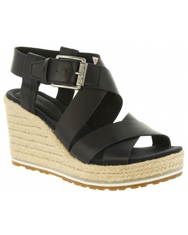 Chaussures compensées TIMBERLAND  pour Femme A1MTE NICE  BLACK