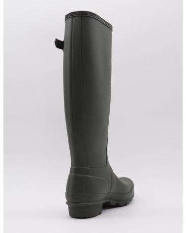 BOTTES DE PLUIE HUNTER TALL BOUCLE HAUTES VERT FONCÉ POUR FILLE ET GARÇON VERDE