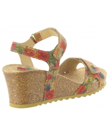 Sandalen-De-Mujer-PANAMA-JACK-JULIA-CORK-B1-TEJIDO-ROJO