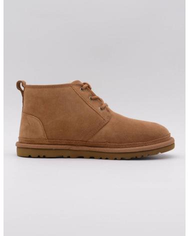 Zapatos UGG  de Hombre 3236 BOTIN CORDON ANTE  TOSTADO