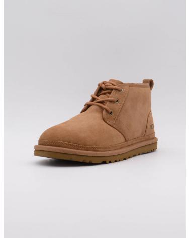 Zapatos UGG  de Hombre 3236 BOTIN CORDON ANTE  TOSTADO