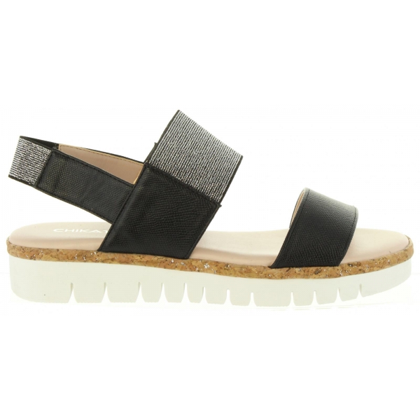 Sandalen CHIKA10  für Damen IDOIA 02  NEGRO