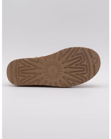 UGG CLASSIC ULTRA MINI BOTINS DE CAMURÇA CHESTNUT MODELO 1116109 CASTANHO CLARO TOSTADO