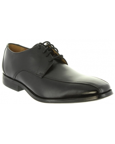 Man shoes CLARKS 26129232 GILMAN  BLACK LEATHER