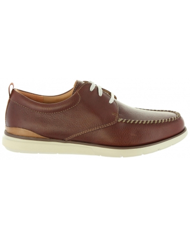 Man shoes CLARKS 26133790 EDGEWOOD  MAHOGANY LEATHER