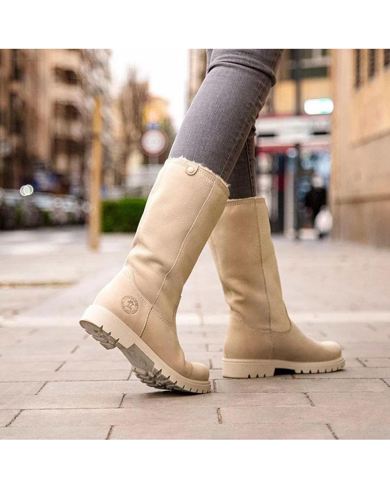 Boots De Mujer PANAMA JACK BOTAS BAMBINA CRUDO