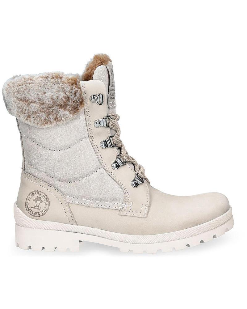 Botines PANAMA JACK  de Mujer TUSCANI B11 HIELO  BLANCO