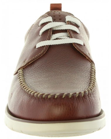 Man shoes CLARKS 26133790 EDGEWOOD  MAHOGANY LEATHER