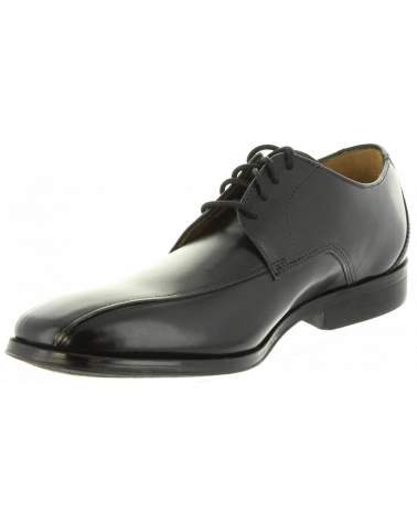 Man shoes CLARKS 26129232 GILMAN  BLACK LEATHER