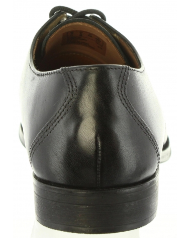 Man shoes CLARKS 26129232 GILMAN  BLACK LEATHER